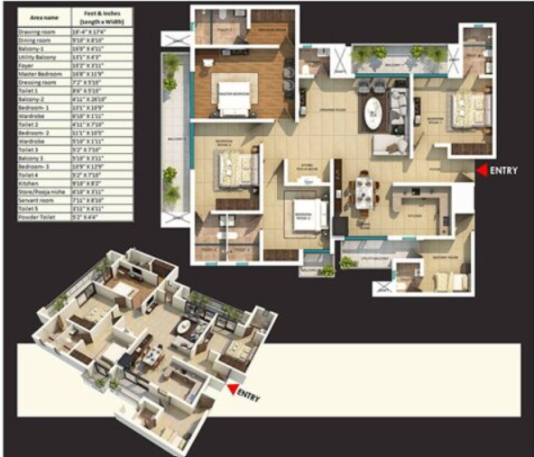4 BHK Apartments